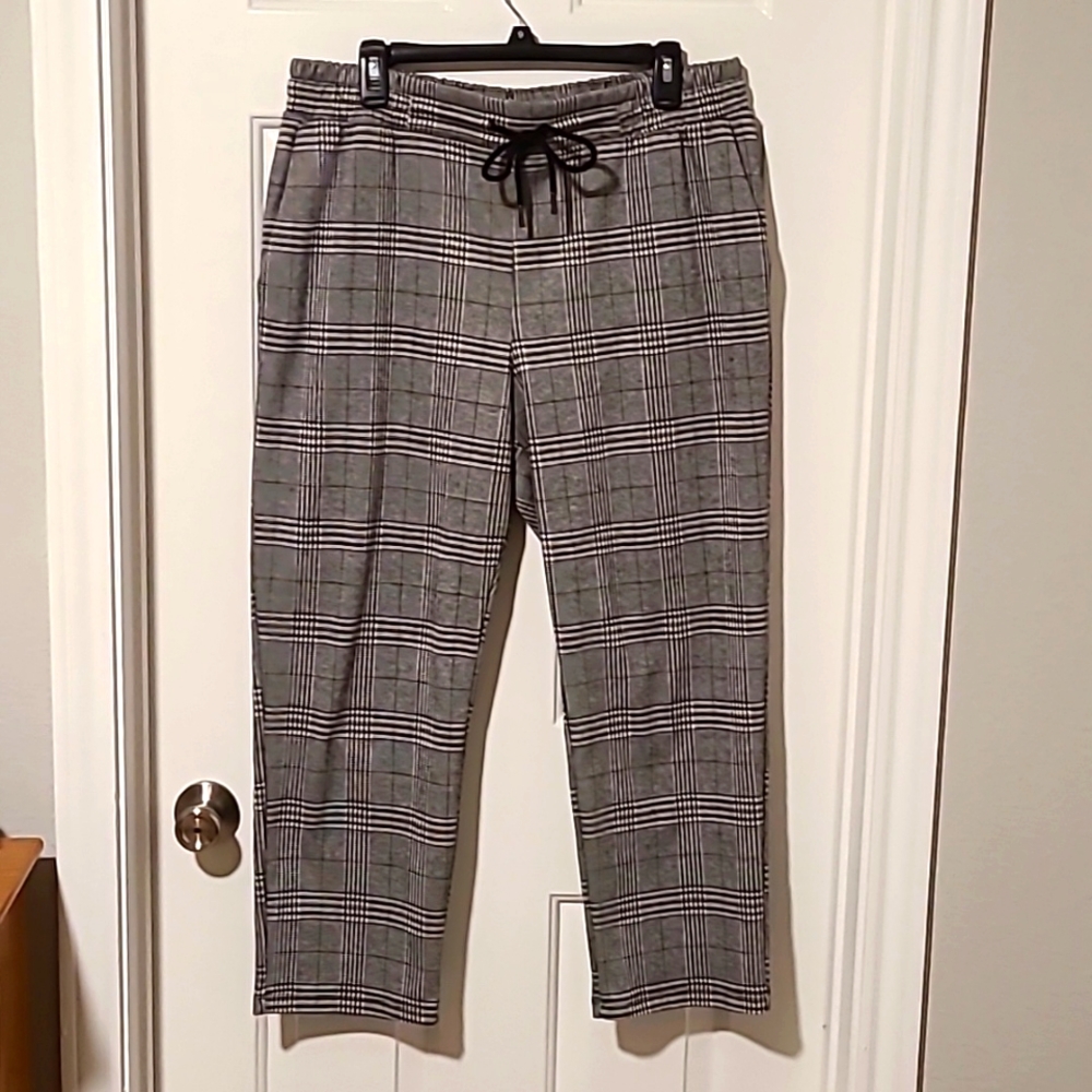 A new day high rise tapered ankle knit pants